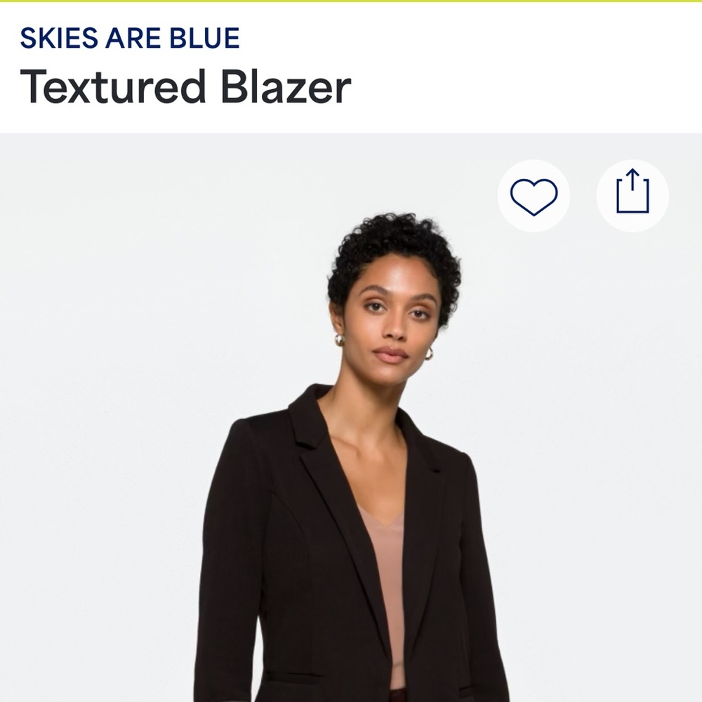 Skies are Blue Blazer